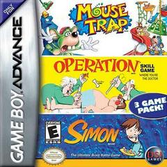 Mouse Trap / Operation / Simon - Game Boy Advance