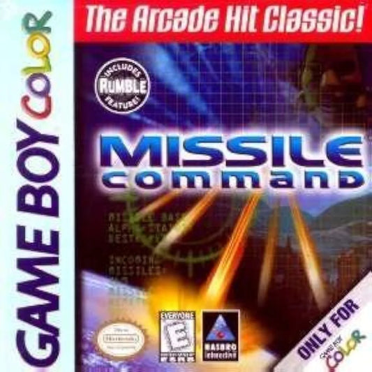 Missile Command with Rumble - Game Boy Color