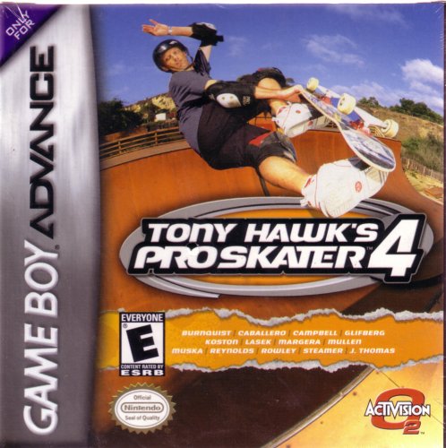 Tony Hawk's Pro Skater 4 - Game Boy Advance GBA
