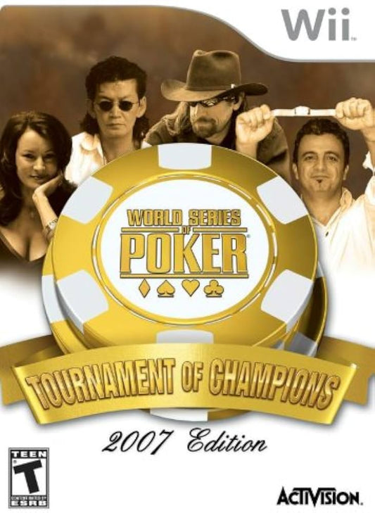 World Series of Poker: Tournament of Champions 2007 Edition - Nintendo Wii Original
