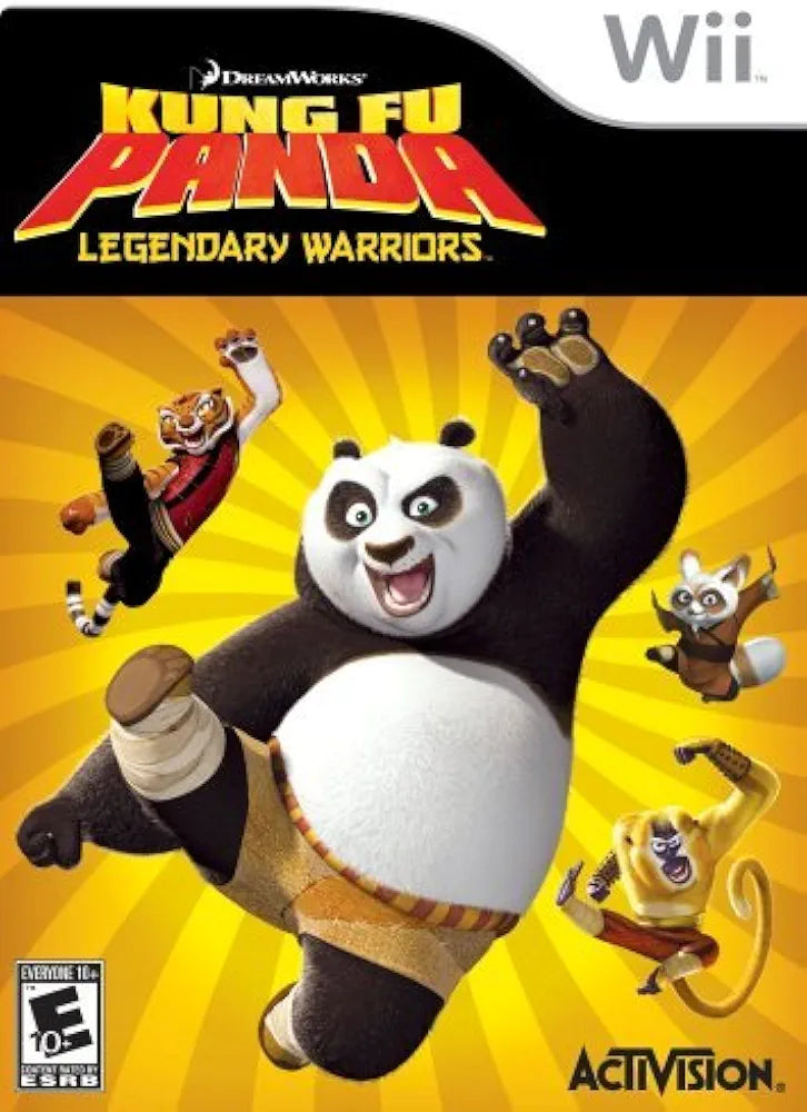 Kung Fu Panda Legendary Warriors - Nintendo Wii Original