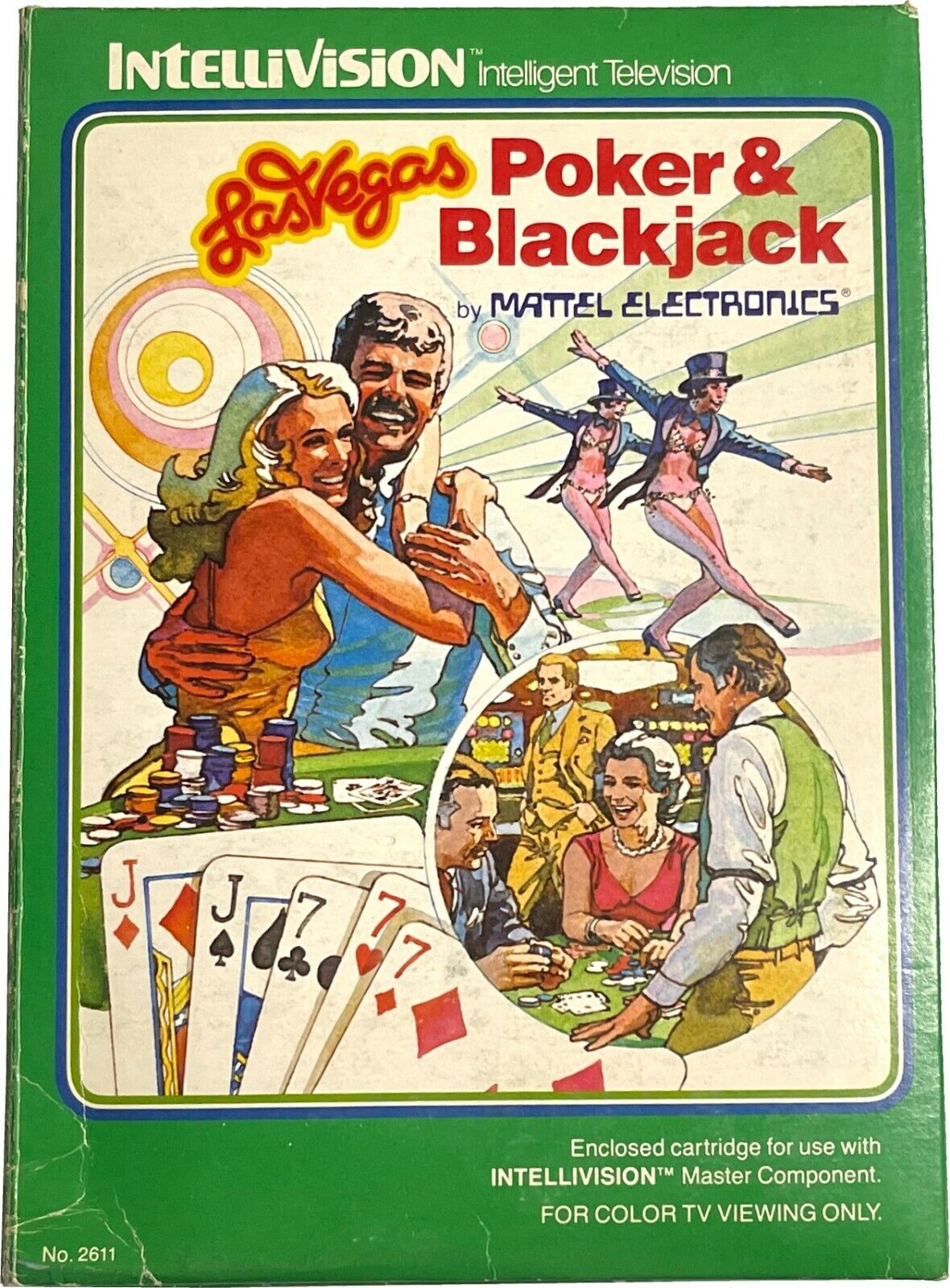 Las Vegas Poker & Blackjack Game - Intellivision