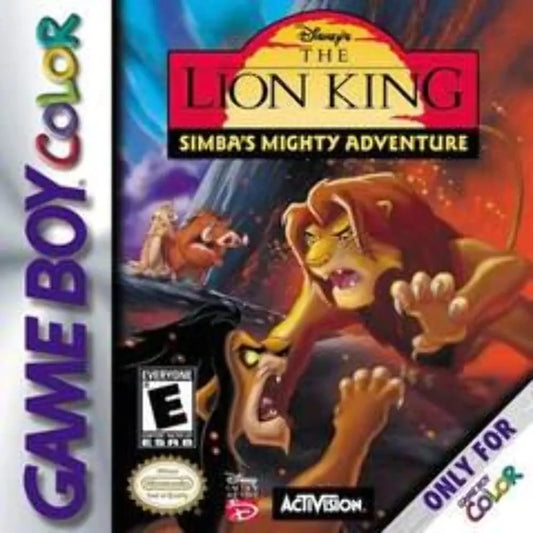 Lion King 2: Simba's Mighty Adventure - Game Boy Color