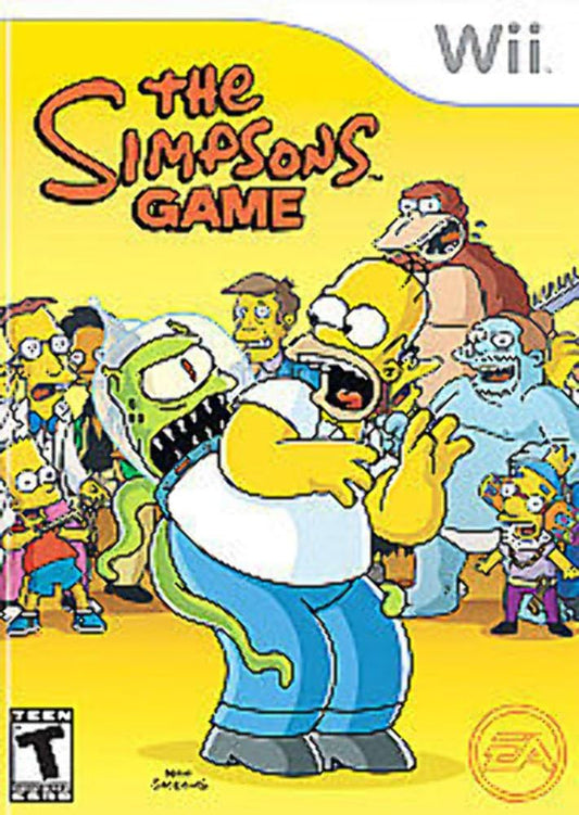 The Simpsons Game - Nintendo Wii Original