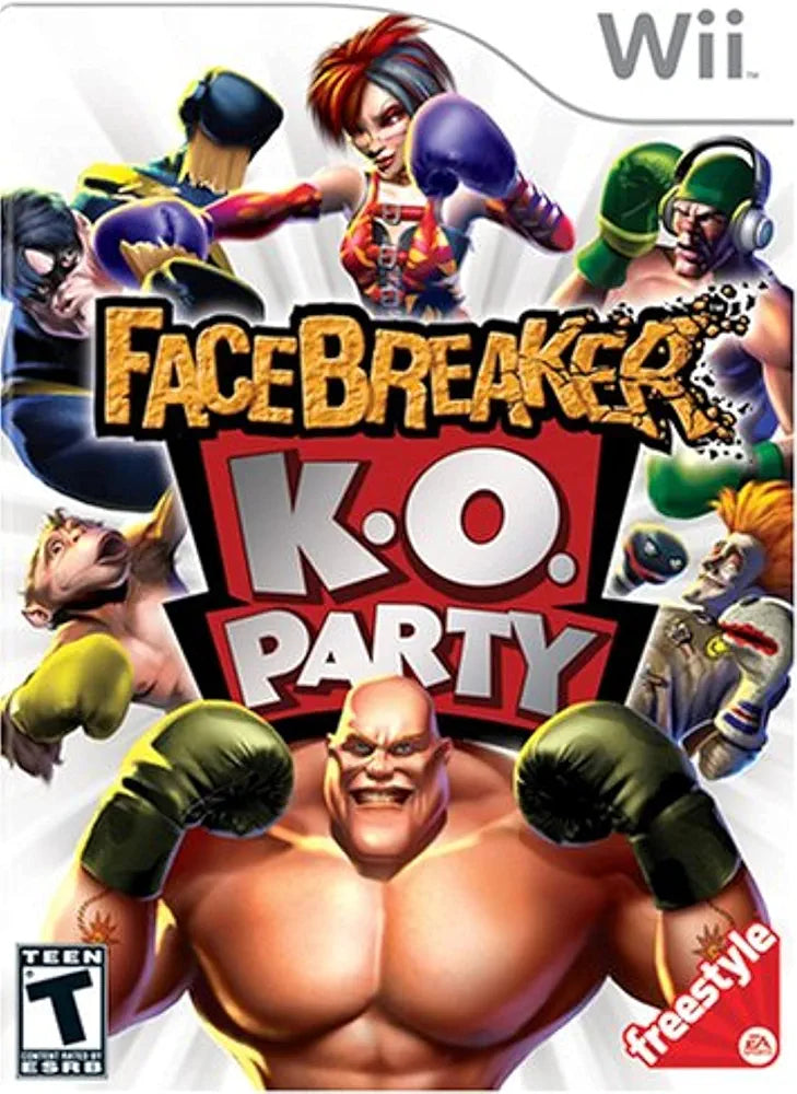 FaceBreaker K.O. Party - Nintendo Wii Original