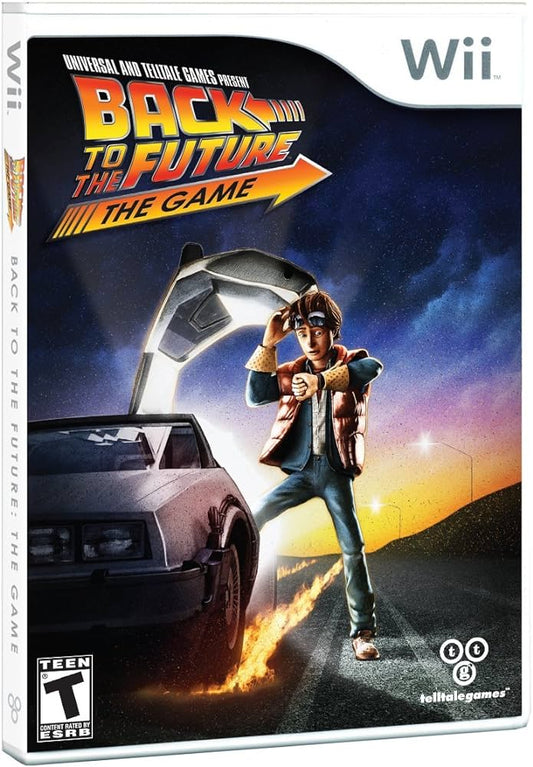 Back to the Future: The Game - Nintendo Wii Original