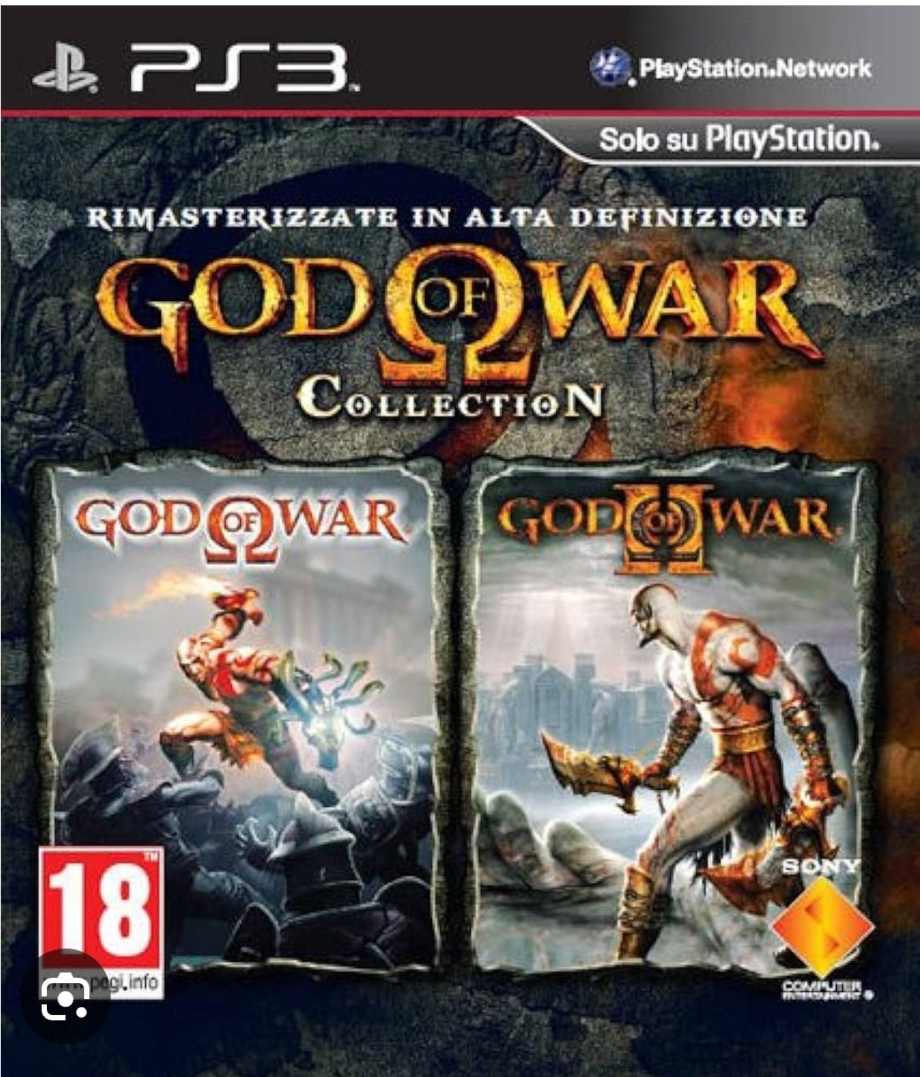 God of War Collection - PS3 PAL – Retro PJ Games