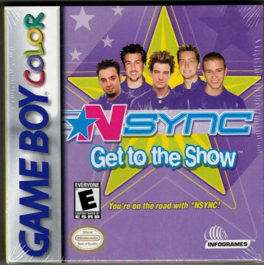 Nsync Get to the Show - Game Boy Color
