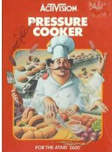 Jeu Atari 2600 – Pressure Cooker – Activision – Vintage – Bon état