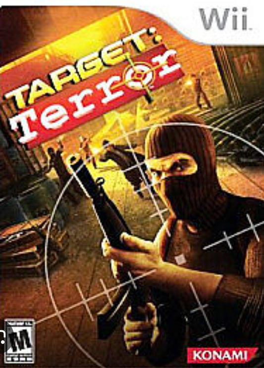 Target Terror - Nintendo Wii Original