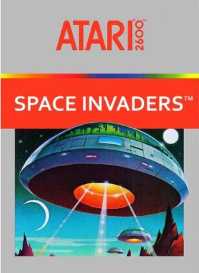 Space Invaders Silver Label - Atari 2600