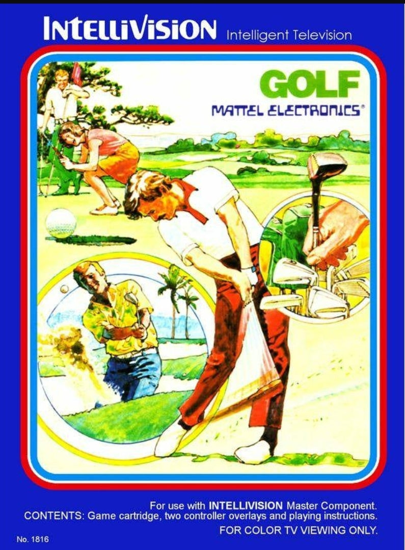 Pga Golf - Intellivision