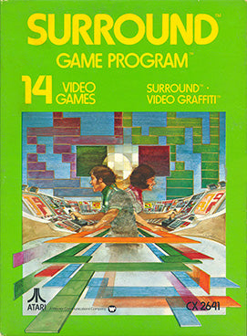 Surround Text Label - Atari 2600