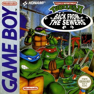 Teenage Mutant Ninja Turtles II: Back from the Sewers - Nintendo GB