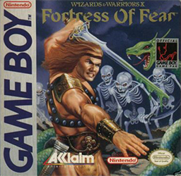 Wizards & Warriors X: The Fortress of Fear - Nintendo GB