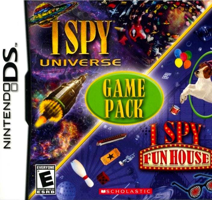 I Spy: Game Pack - I Spy Universe / I Spy Fun House - Nintendo DS