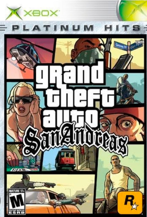 Grand theft auto san andreas - Xbox