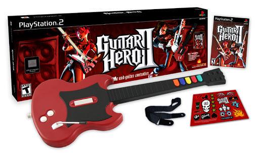 Guitar Hero II Guitar Bundle - Playstation 2