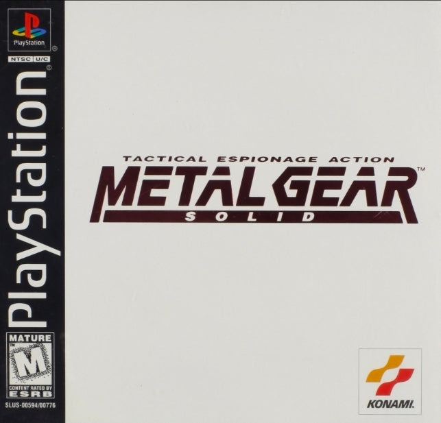 Metal gear solid - Playstation