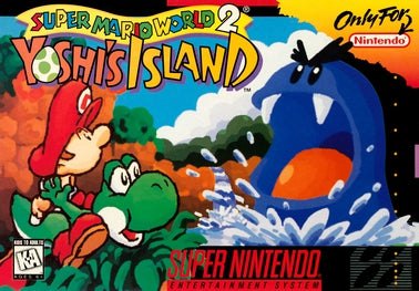 SUPER MARIO WORLD 2 YOSHI'S ISLAND - SUPER NINTENDO