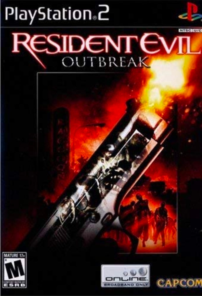 resident evil outbreak playstation 2