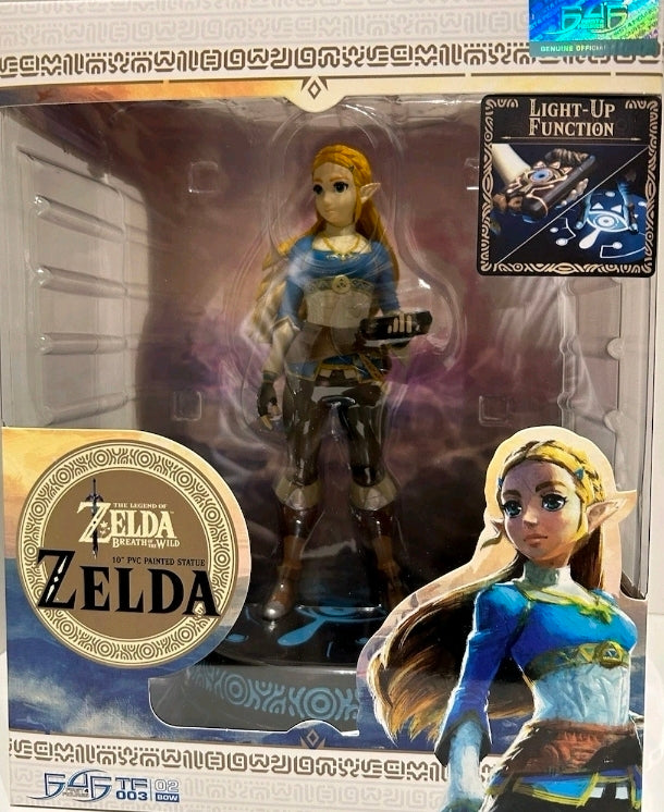 zelda breath of the wild princess deluxe collector figurines