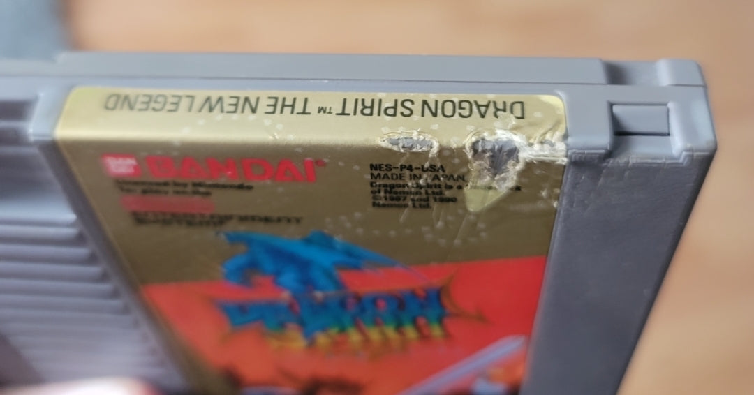 Dragon Spirit - nes nintendo