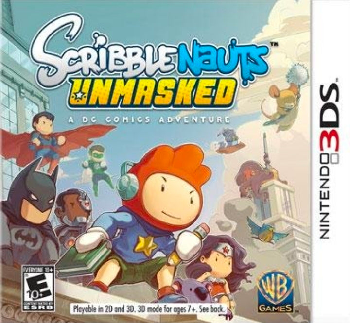 Scribblenauts Unmasked Dc Comics Adventure - Nintendo 3DS