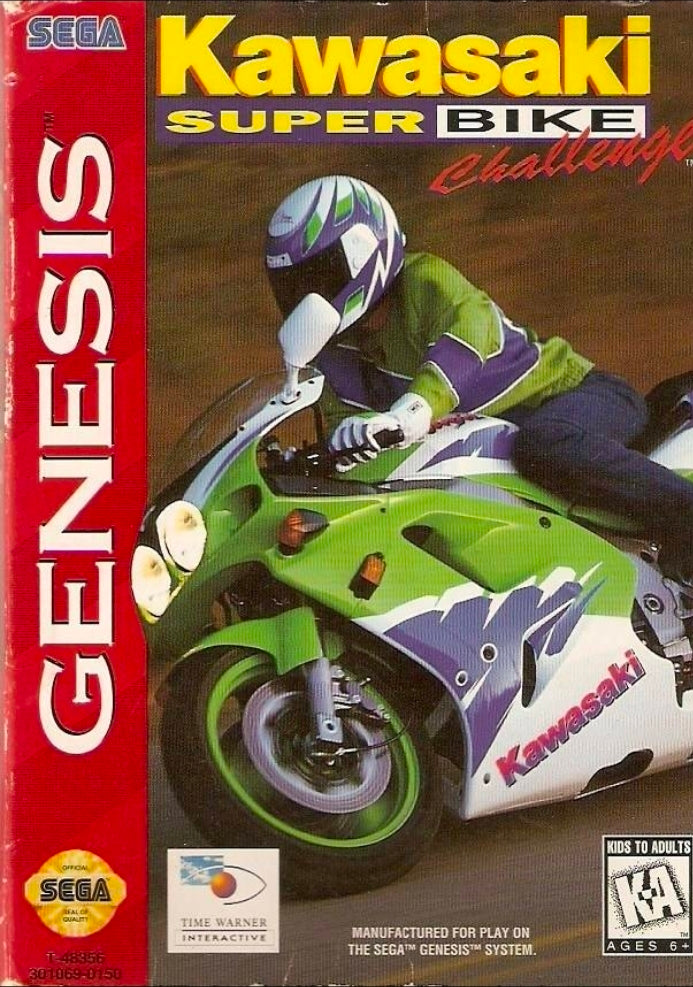 Kawasaki Super Bike Challenge - Sega Genesis