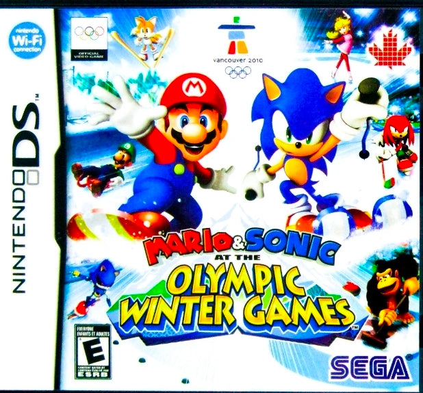 Mario & sonic at the olympic winter games - Nintendo ds