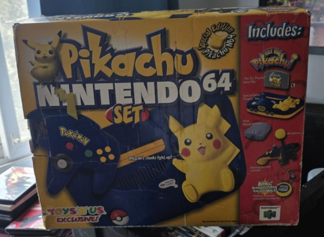 CONSOLE PIKACHU - NINTENDO 64