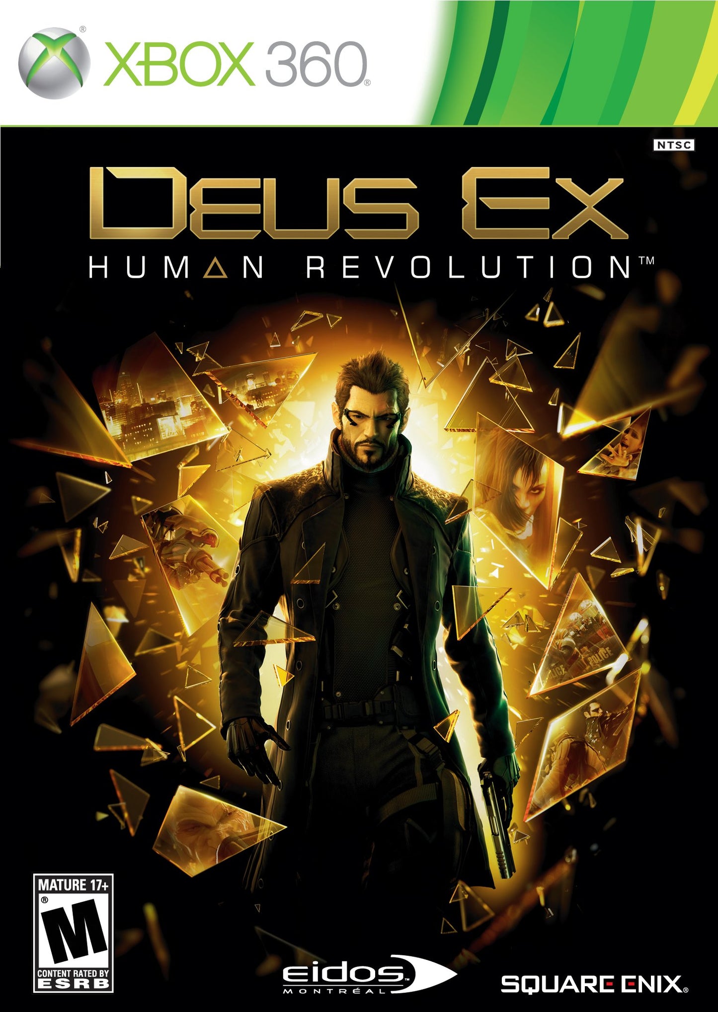 DEUS EX HUMAN REVOLUTION - XBOX 360