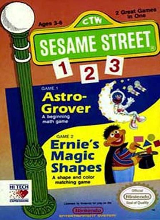 Sesam Street 123 - Nintendo