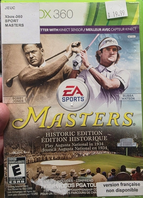 Tiger Woods PGA Tour 14 Masters Historic Edition - Xbox 360