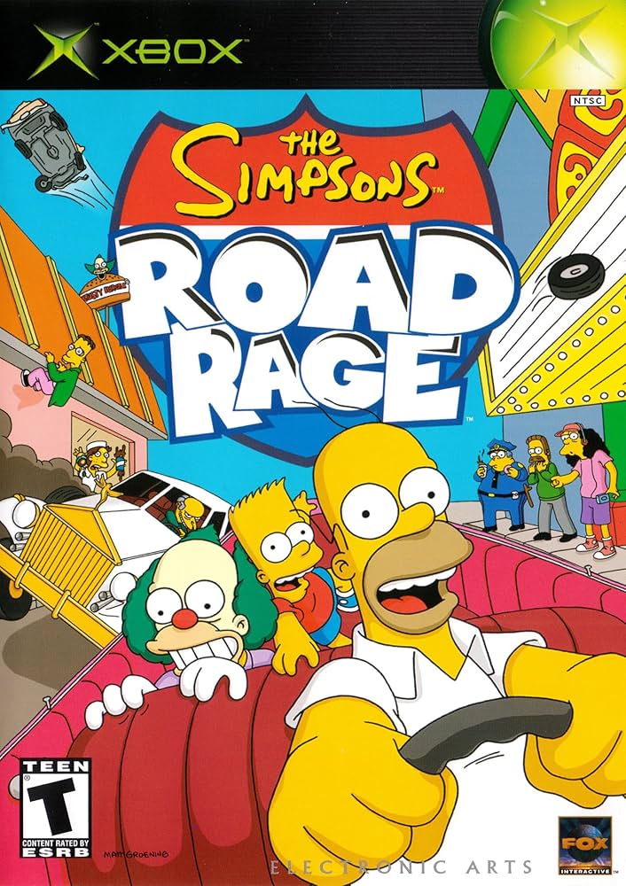 Simpsons Road Rage - Xbox