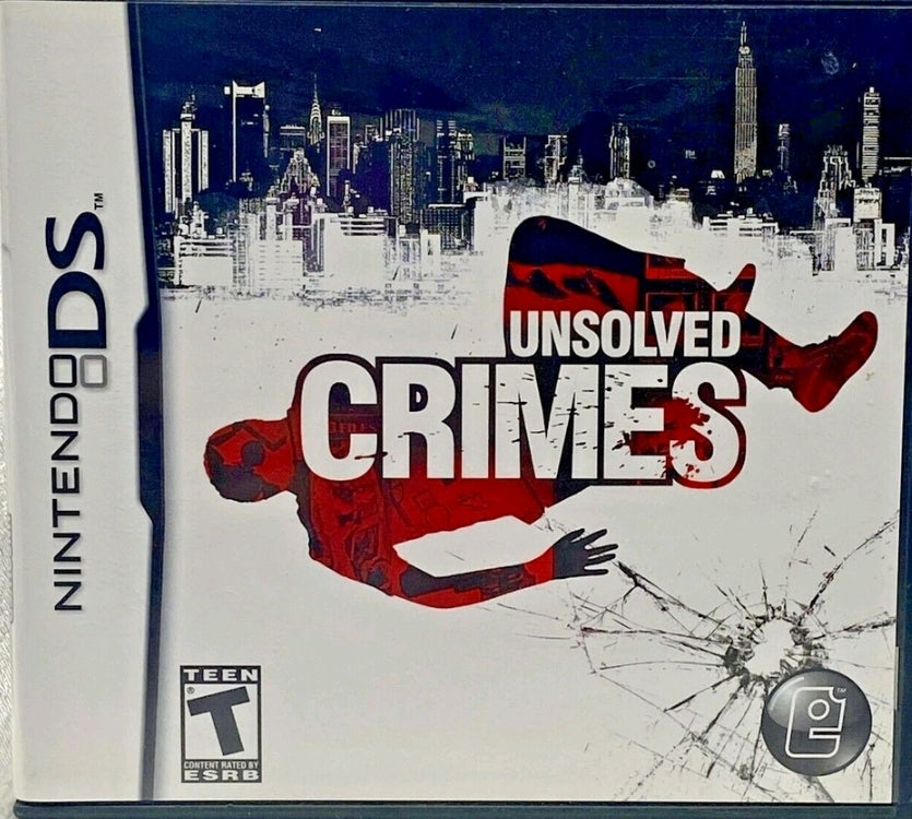 unsolved crimes - nintendo ds