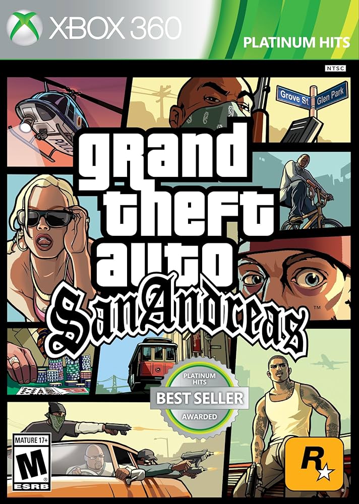 Grand Theft Auto San Andreas - Xbox 360