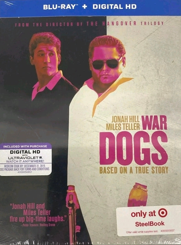 War Dogs Steelbook - Bluray