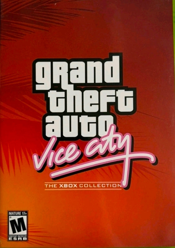 Grand Theft Auto Vice City - Xbox