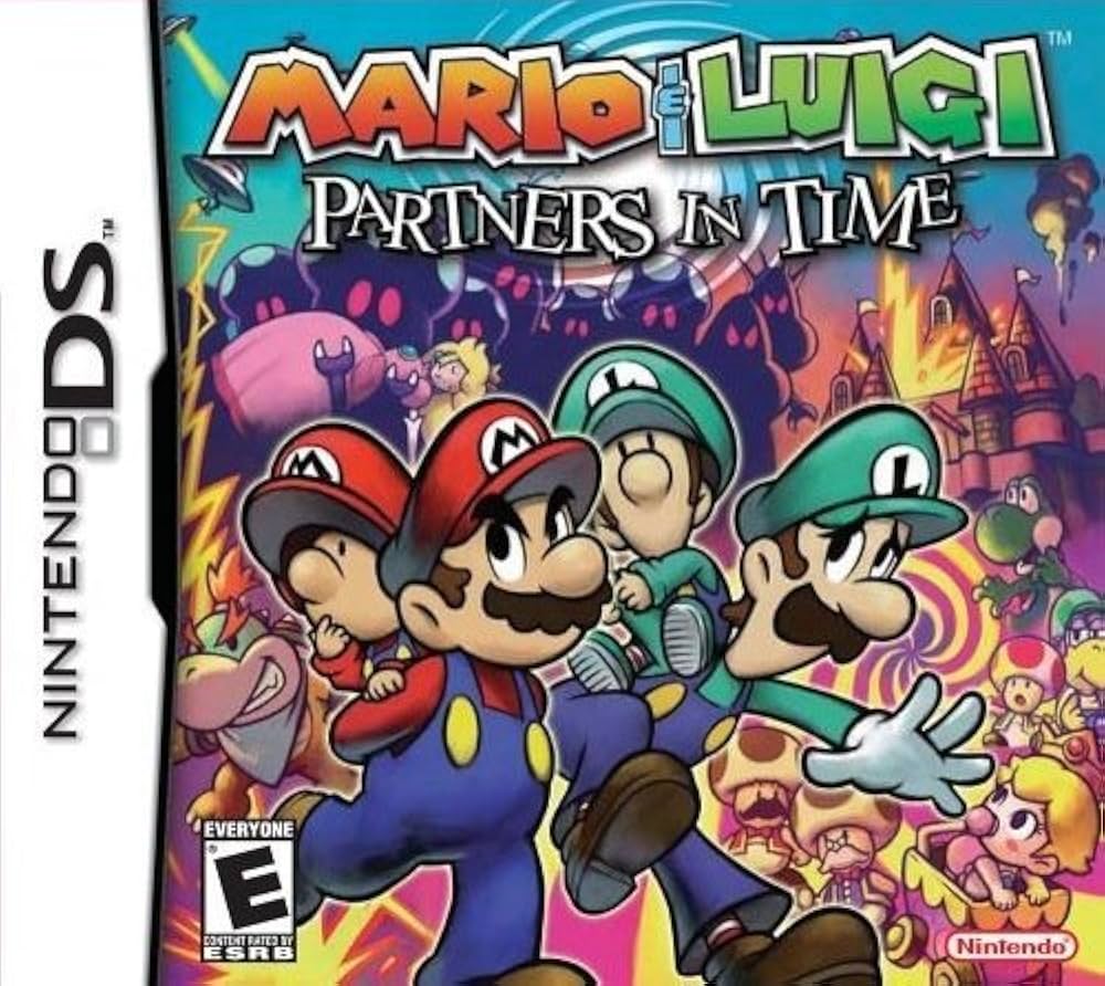 Mario & Luigi Partners In Time Nintendo Ds