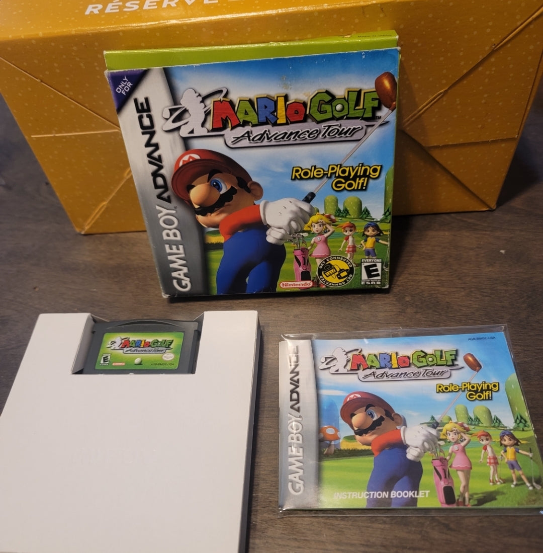 Mario Golf Advance Tour - Game Boy Advance