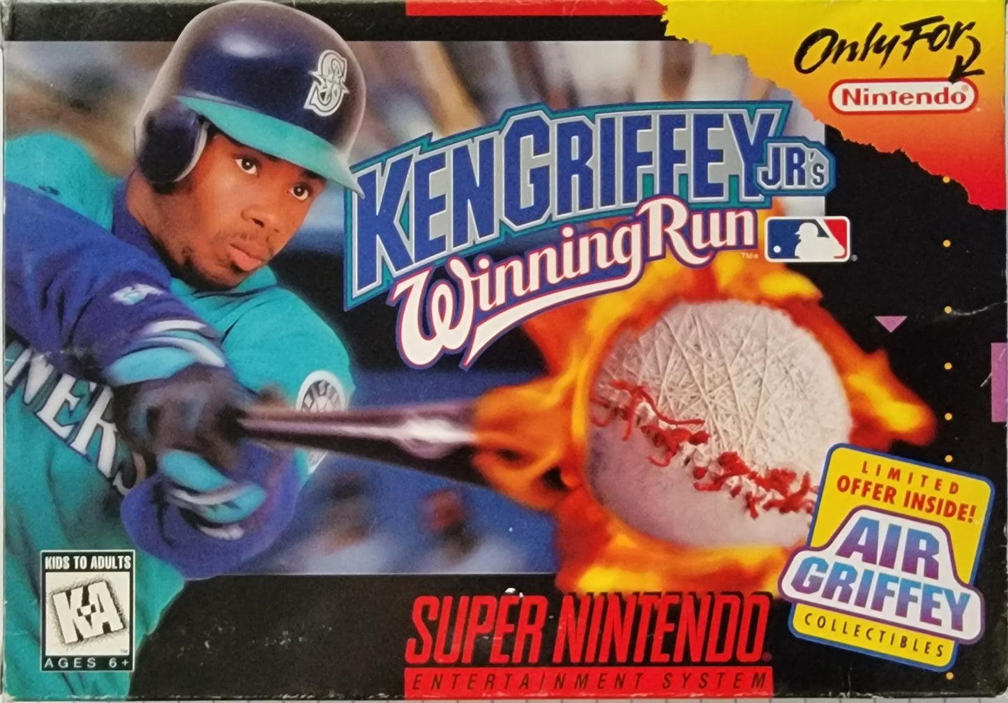Ken Griffey Jr Winning Run - Super Nintendo