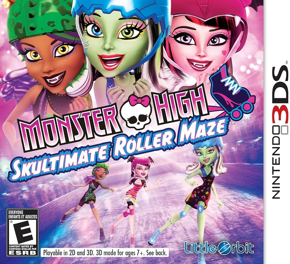 Monster High Skultimate Roller Maze Nintendo 3Ds