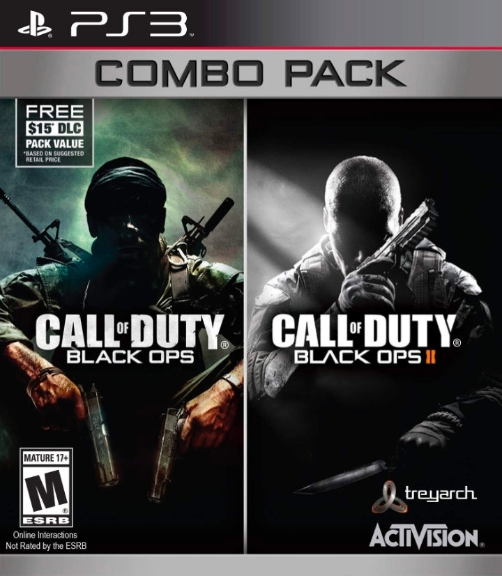 Call Of Duty Black Ops 1 & 2 Combo - Playstation 3