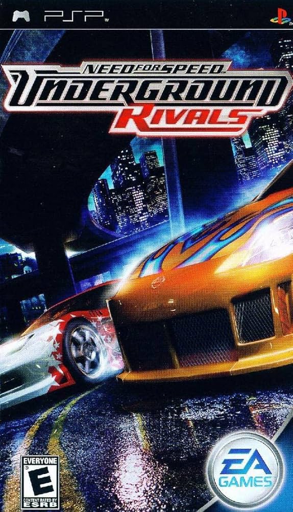 Need For Speed Underground Rivals - Psp