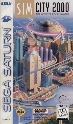 Sim City 2000 - Sega Saturn