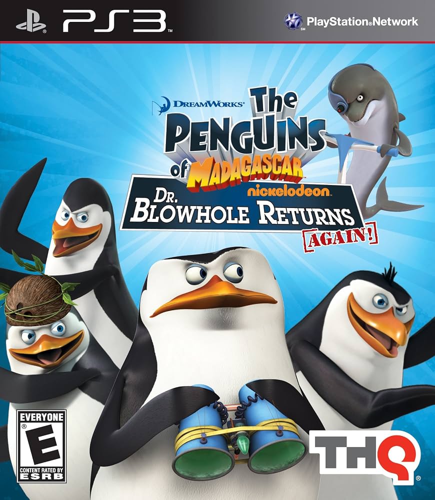 Penguins Of Madagascar Dr Blowhole Returns Again - Playstation 3
