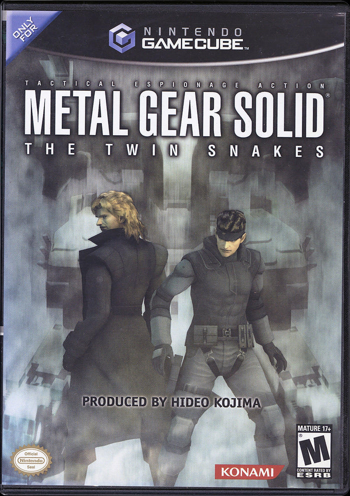 Metal Gear Solid The Twin Snakes Nintendo Game Cube