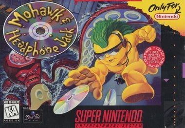 Mohawk & headphone jack - Super nintendo