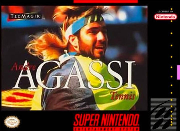 andre agassi tennis super nintendo